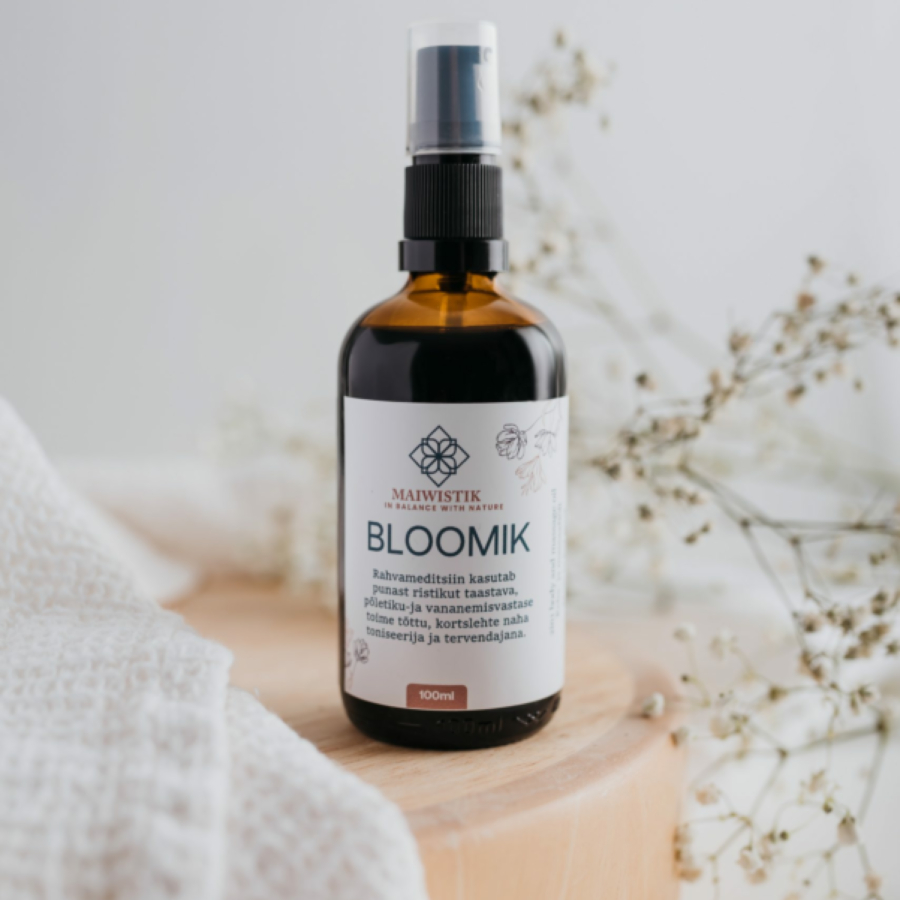 Bloomik taimeväega keha- ja massaažiõli 100ml